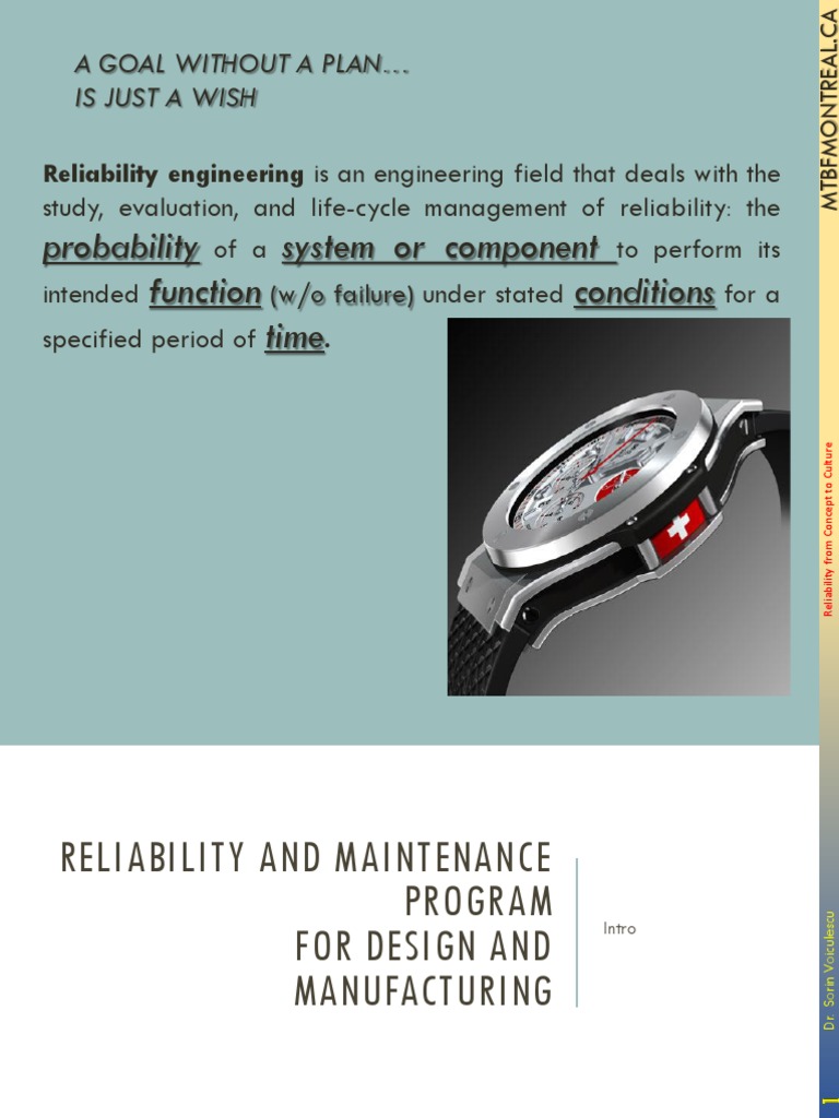 RPP 2021 - 01 Intro - Student | PDF | Reliability Engineering | Risk