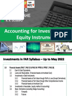 Investments in Equity Instruments - LPU-B Lecture by Rey Ocampo
