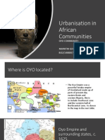 Urbanisation in Africa OYO EMPIRE - B021408072020