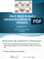 Clase 12. Sustitución Nucleofílica y Eliminación