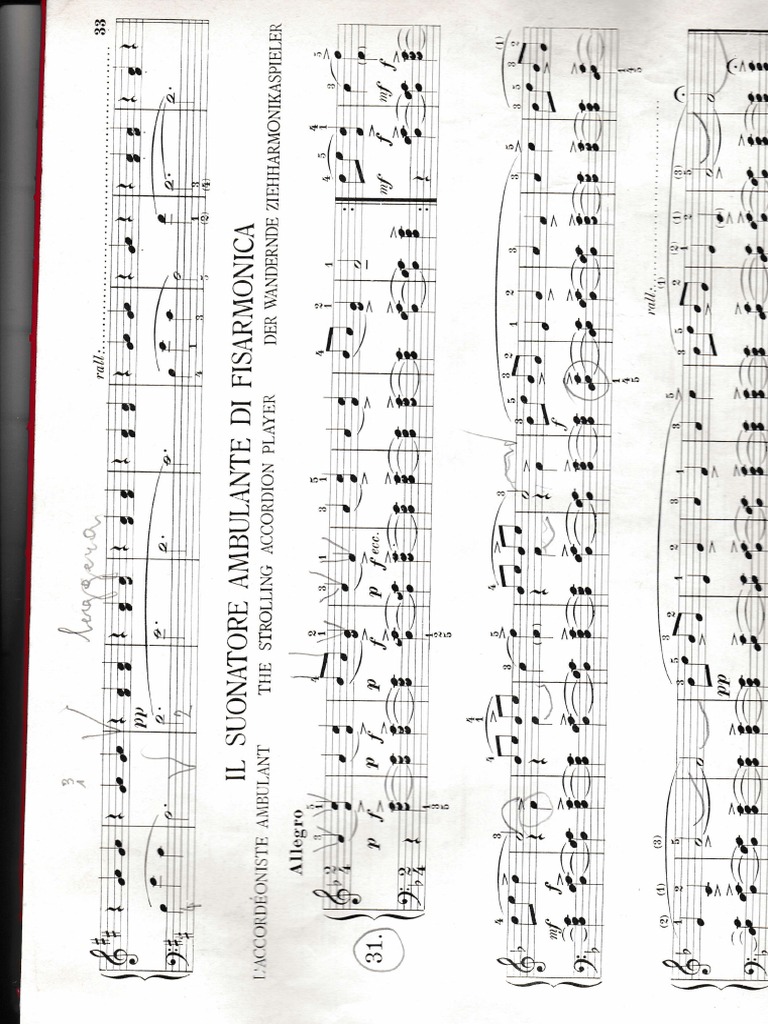 Il Suonatore Ambulante Di Fisarmonica PDF
