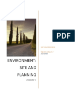 Environment: Site and Planning: Sliit Soa Y 02 Sem 01 Wijesiriwardana R.T