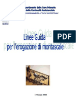 Linee Guida Montascale