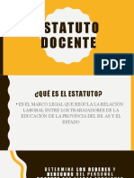 Estatuto Docente