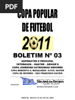 Copas Populares - Boletim 3