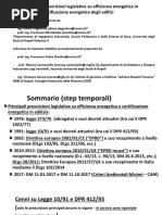 Legislazione su efficienza energetica e certificazione energetica degli edifici-2019-2020