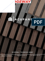 Acupanel Technical Sheet - FOR DIGITAL