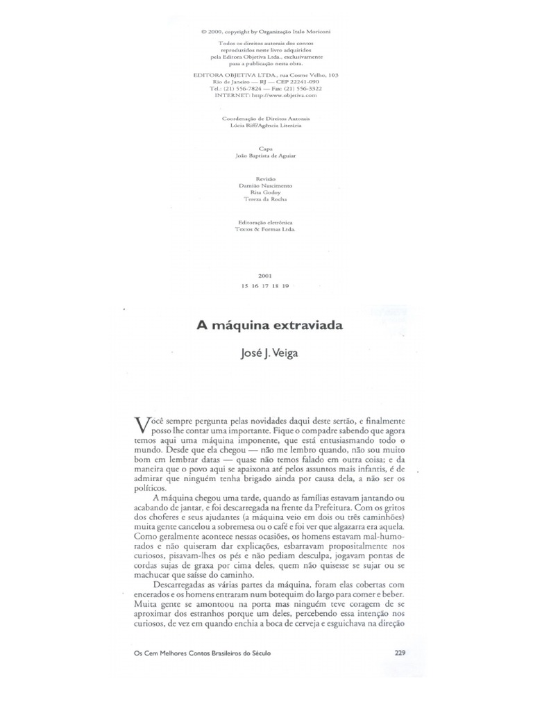 A Maquina Extraviada | PDF
