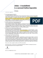 Kultúrám A Márkám - A Munkáltatói Márkaépítés És A Szervezeti Kultúra Kapcsolata