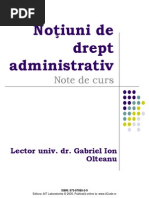 Notiuni de Drept Administrativ