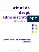 Notiuni de Drept Administrativ