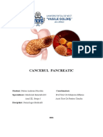 Referat-Cancerul Pancreatic