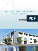 Declaratoria de Fabrica