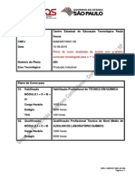 Plano de Curso Técnico em Química