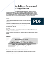 A Aplicação Da Regra Proporcional - Diogo Martins