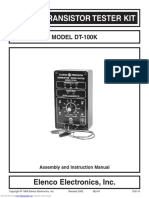 Diode / Transistor Tester Kit: Elenco Electronics, Inc