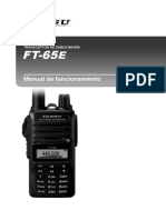 Yaesu FT-65E Manual de usuario