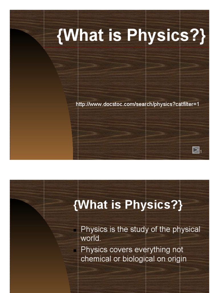 Physics Power Point | PDF