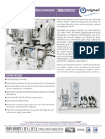 Sistema compresor aire grado médico