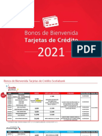 Bonos de Bienvenida Tarjetas de Crédito y Campañas Incentivo Al Uso - Enero 2021 FINAL 2