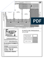 Planta de Parqueos N 0.00: Flor Basilia Romero V