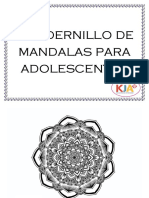 Cuadernillo de Mandalas para Adolescentes