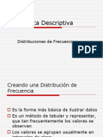 Distribuciones