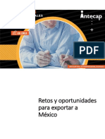 Retos y Oportunidades para Exportar A México
