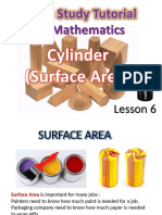 Solid Geometry Lesson 6 (Cylinder-SA)