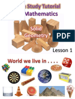 Solid Geometry Lesson 1