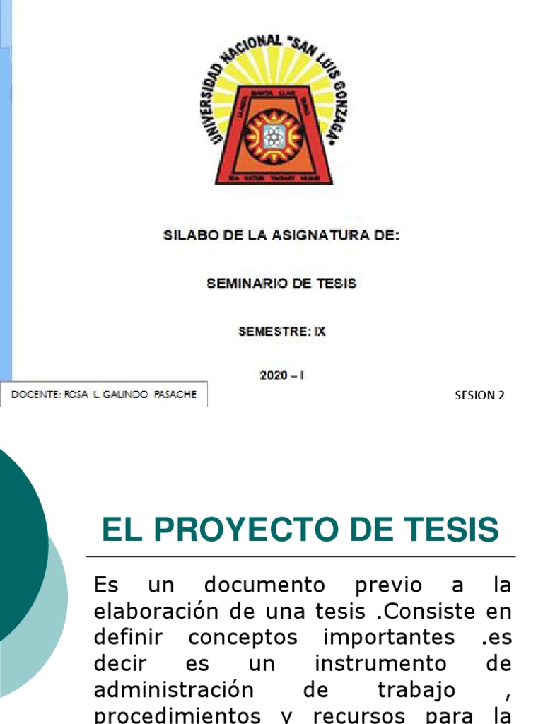 Guía para Elaborar un Proyecto de Tesis | PDF | Metodología | Cognición