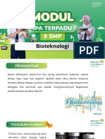 IPA TERPADU - 9 SMP - Bioteknologi
