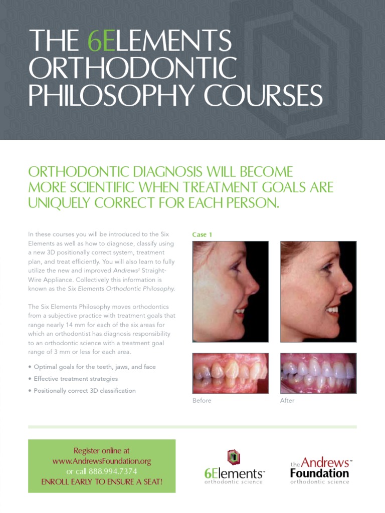 The Lements Orthodontic Philosophy Courses: Registration Information ...
