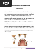 WALA Ridge Assessment | PDF | Orthodontics | Periodontology