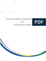 Functions Added To Sample Project File For SP5000 Wide Model