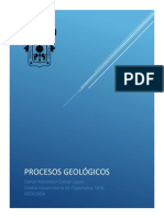 Ensayo Geologia Procesos Geologicos