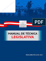 Manual de Tecnica Legislativa