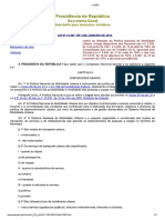 Política Nacional de Mobilidade Urbana LEI #12.587, de 3 de JANEIRO de 2012.