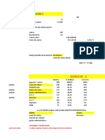 Desarrollo 5 Ejercicios Indicadores Financieros