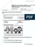 Soal Ulangan Semester 2 Kelas 3 Tema 7 Perkembangan Teknologi