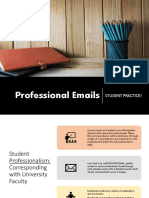 Professional Emails: Student Practice!