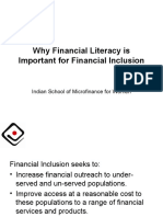 Why Financial Literacy Is Important For Financial Inclusion: Indian School of Microfinance For Women