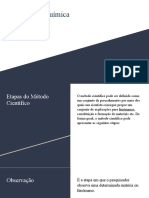 Trabalho de Química - AV1 - Oitavo Ano