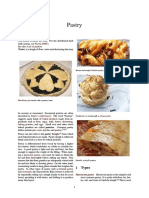 Pastry: Pastry (DHT) List of Pastries