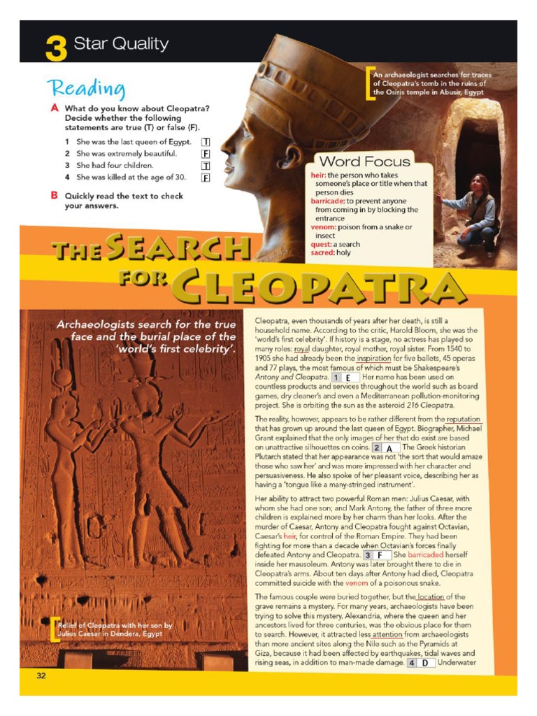 Cleopatra | PDF