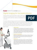Digital Imaging For Low Exam Volumes: Point-of-Care