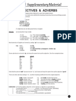 Lower Intermediate 2019 - Adjectives and Adverbs