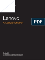 Lenovo Användarhandbok B5400 M5400 Swedish Svensk