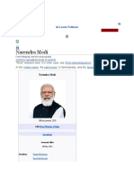 Narendra Modi: Photograph Your Local Culture, Help Wikipedia and Win!