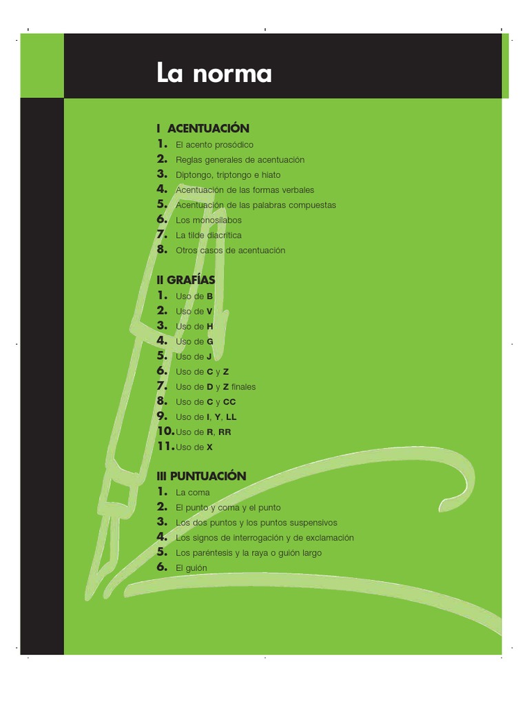 Reglas de Acentuación y Grafías en Español | PDF | Voz humana | Gramática